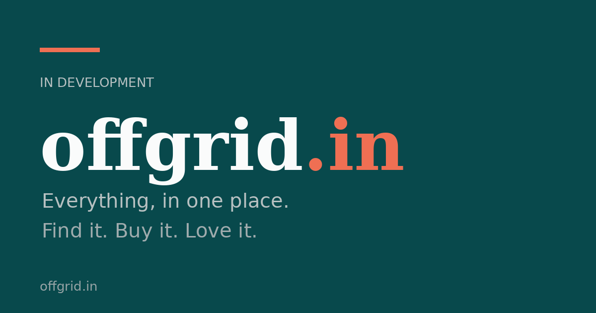 Link preview image for offgrid.in